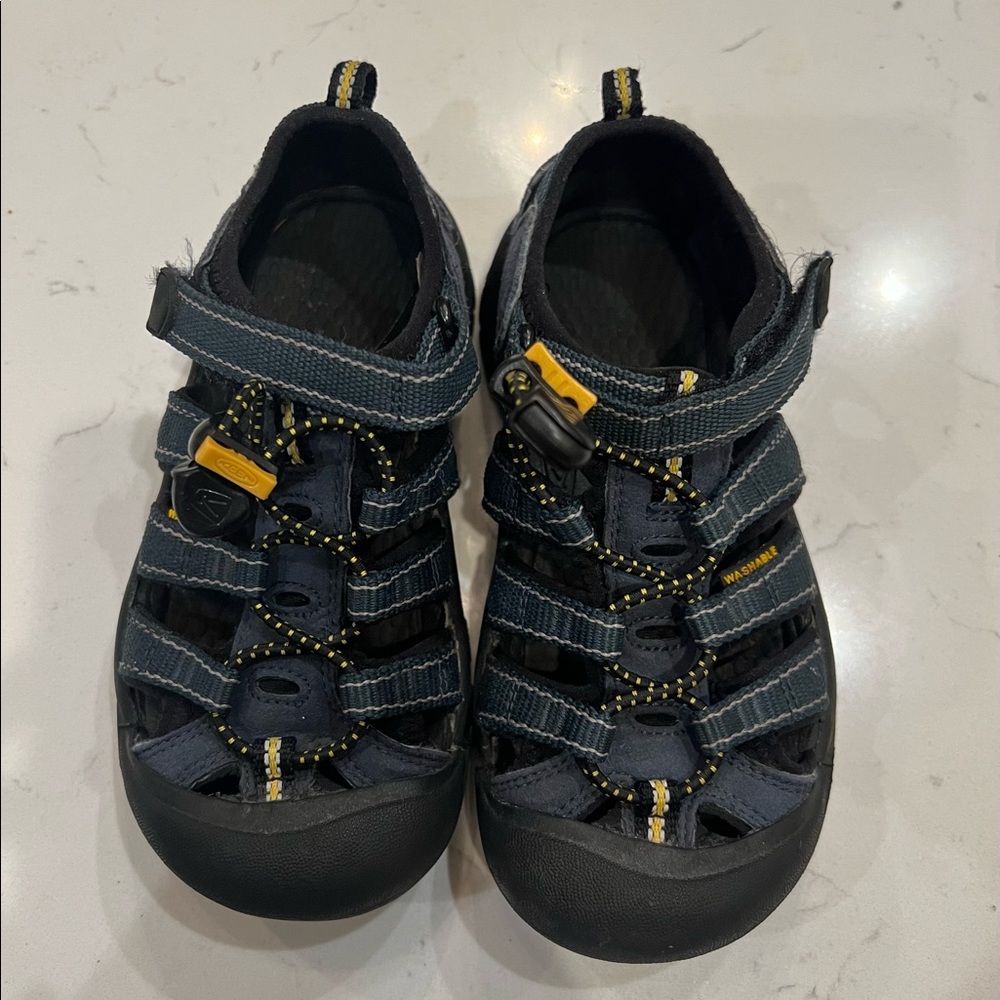 Keen Newport H2 Navy / Blue / Teal Blue Outdoor Shoes Sandals Little Boy 12